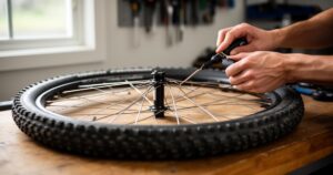 Les pneus tubeless de VTT : comment les réparer en cas de problème grâce aux techniques de bâtonnets